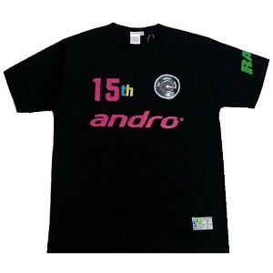 andro 日本上市15周年紀念T恤 ( JTTA公認 