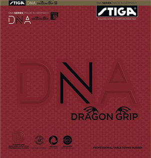 STIGA 最新德製膠皮 DNA  Dragon Gri