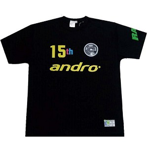 andro 日本上市15周年紀念T恤 ( JTTA公認 