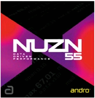 NUZN 55 最新德國科技超級膠皮　厚度：Max　硬度